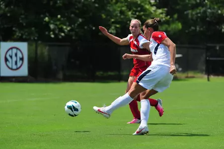 Rafaelle Souza and the Rebels host UALR and Texas Tech this weekend.