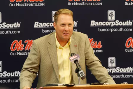 Hugh Freeze (photo by Joshua McCoy)