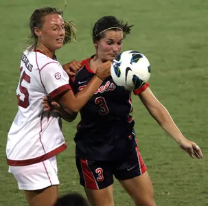Erin Emerson and the Rebels host No. 10 Texas A&M in SEC action on Sunday.
