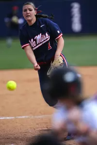 Senior Erinn Jayjohn pitched the most innings for the Rebels in 2012 among Ole Miss returners.
