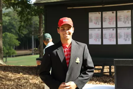Blake Morris after winning his first individual title as a Rebel.
