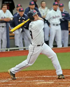 Auston Bousfield and the Rebels take the field at noon Saturday for the annual Red-Blue Game.