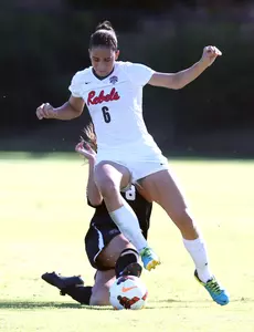 Rafaelle Souza notched her 16th goal of the season to push Ole Miss past Alabama.
