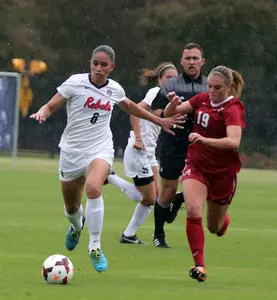 Rafaelle Souza now holds 44 goals for her career after a hat trick against Jackson State on Friday.