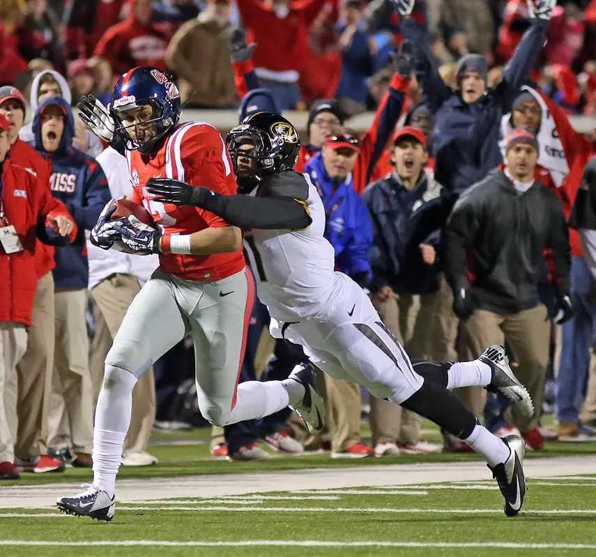 Junior wide receiver Donte Moncrief had his fourth 100-yard receiving game of the season Saturday.