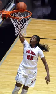 Rebels defeat Tennessee State, 77-61, on Sunday afternoon.