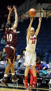 Gracie Frizzell scored 17 points and was 4-of- from long range in Ole Miss' victory.