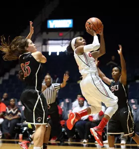 Valencia McFaland named to the preseason All-SEC second team on Tuesday (Nov. 5).