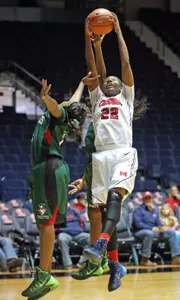 Danielle Mcray has high aspirations both on and off the court.