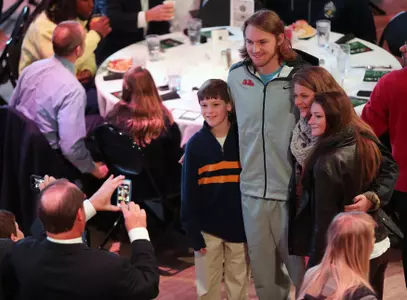 Bo Wallace and the Rebels spent time with fans on Sunday morning. (photo by Joshua McCoy)