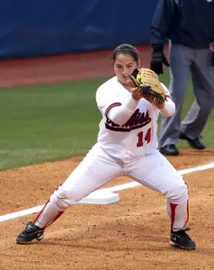 Allison Brown hit an RBI double in the bottom of the fourth to tie the game 1-1.