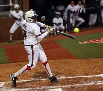 Freshman Bri Payne has a team-high batting average of .364.