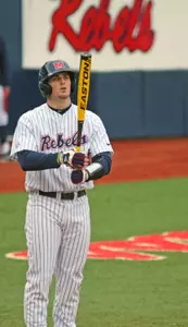 Will Allen hit his first home run of the season to help Ole Miss defeat Rhode Island.