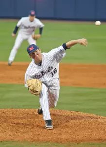Matt Denny and the Rebel pitchers allowed only one earned run in Tuesday night's game.
