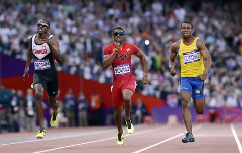 Isiah Young at the 2012 London Olympic Games (Photo by Robert Deutsch-USA TODAY Sports)