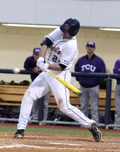 Sikes Orvis went 4-for-6 in Sunday's doubleheader against No. 24 Texas A&M.