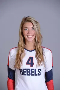 Redshirt freshman Lauren Douglass was impressive in the Rebels' first spring tournament.