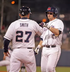 Preston Overbey tallied a career-high four RBI in Friday night's win over Lipscomb.