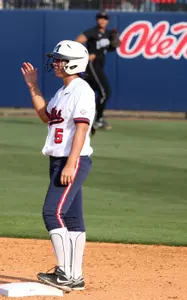 Freshman Madi Osias hit two home runs Saturday at Mississippi State.