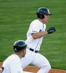 Stuart Turner scored the go-ahead run for Ole Miss in the eighth inning against Alabama.