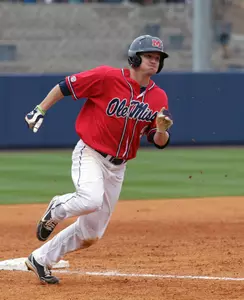 Auston Bousfield went 2-for-4 on Tuesday night against Southern Miss.