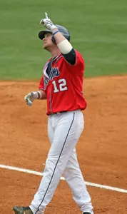 Tanner Mathis and the Rebels will host Vanderbilt this weekend in a three-game series.