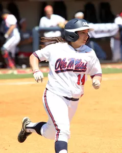 Sophomore Allison Brown is tied for second in the SEC with 15 doubles.