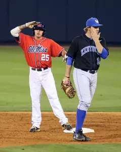 Andrew Mistone tallied five RBI and went 3-for-4 on the night in an 11-5 win over Kentucky.