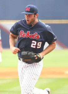 Sam Smith and the Rebels will travel to NC State to open NCAA Tournament play this weekend.