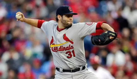 Lance Lynn is tied for fourth in the majors with seven wins and hold a 7-1 record with a 2.95 ERA.