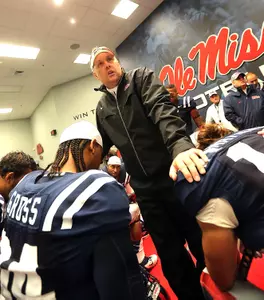 Hugh Freeze (photo by Joshua McCoy)