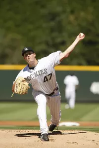 Pomeranz made his season debut for Colorado this past Sunday