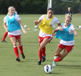 Rafelle Souza (left) was one of two Rebels named to the preseason honor roll by CollegeSportsMadness.com this week.