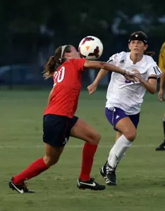 Olivia Harrison put the Rebels on the board at Kennesaw State Friday.