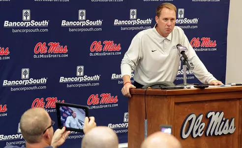 Hugh Freeze (photo by Joshua McCoy)