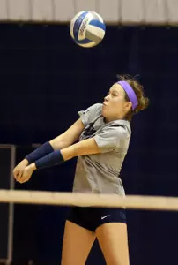 Kristen Brashear had 28 digs at George Washington, the third highest single-match total during the rally scoring era (playing to 25) in program history.