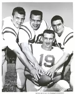 Doug Elmore, Louis Guy, Billy Ray Adams and Art Doty in 1961