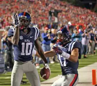 Senior wide receiver Vince Sanders had 108 yards receiving and one touchdown.