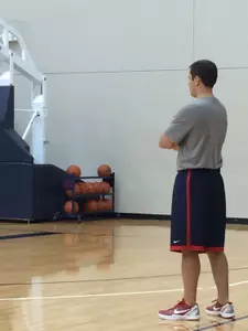 Head Coach Matt insell and the Rebels held their first official practice on Sunday afternoon.