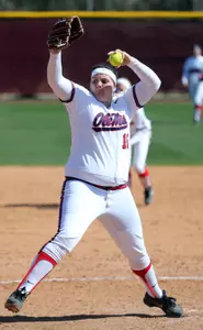 Lauren Lindsey looks to be a force in the circle for the Rebels this spring.