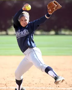 Senior pitcher Shelby Jo Fenter threw 4.2 scoreless innings in relief to help Ole Miss top Kansas 6-2.
