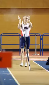 SEC pole vault champion Sam Kendricks (photo by Joshua McCoy)