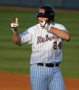 Sikes Orvis hit a solo home run to push Ole Miss to a 2-1 win at Southeastern Louisiana.
