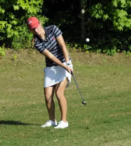 Abby Newton and the Ole Miss women's golf team open action at the Clover Cup on Friday.