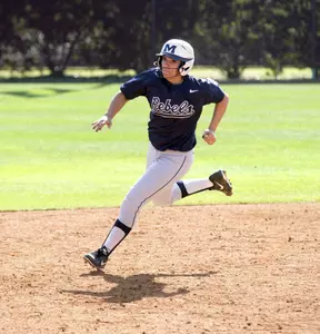 Sophomore Madi Osias hit a solo home run, her third of the year, in the second inning.