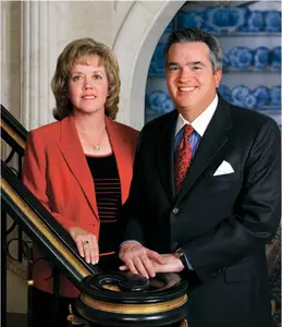 Sheryl and Roland Burns have shown great generosity and service toward Ole Miss athletics and the university as a whole.