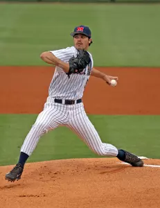 Evan Anderson made the start for the Rebels against Southern Miss on Wednesday.