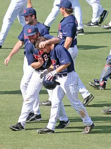 Auston Bousfield is one of two Rebels tabbed as finalists for the Ferriss Trophy