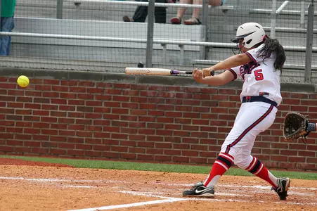 Sophomore Madi Osias batted in one run Sunday at Tennessee.