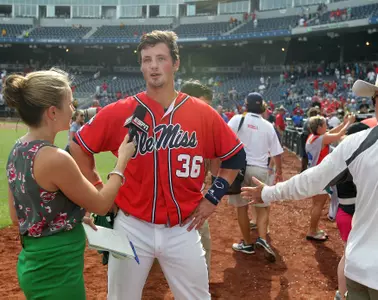 John Gatlin's walk off gave Ole Miss a win over Texas Tech on Tuesday.